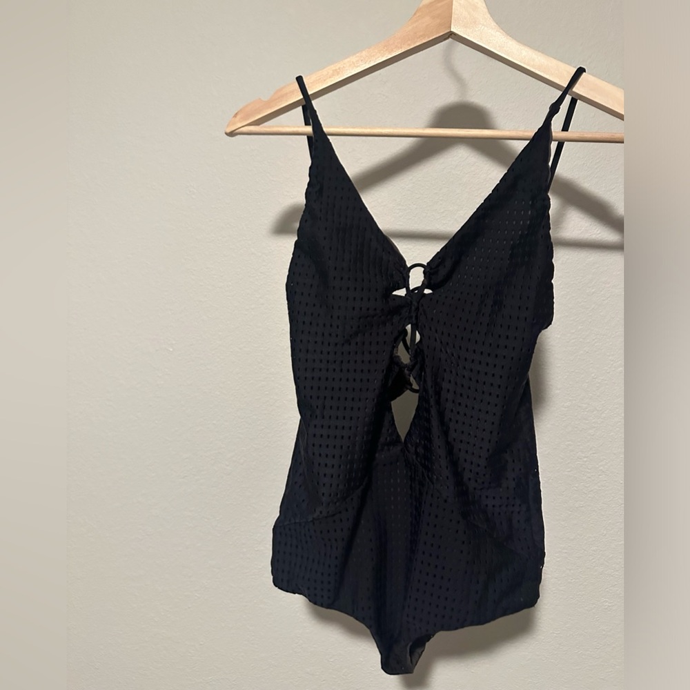 Acacia kokomo one piece swimsuit - black mesh